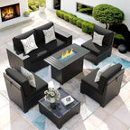 7 Piece Patio Furniture Set by VonzoyHome