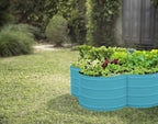 Plant & Plot Galvanized Raised Garden Beds Outdoor // 3×3×1 ft Planter Raised - Image 4