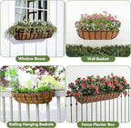 3Pcs Trough Coco Liner 24" Coco Coir Liners - Image 5