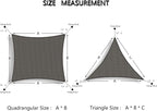 Tronssien Rectangle 12'x16' Sun Shade Sail, 95% UV Blockage Canopy Awning - Image 7