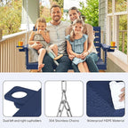 Plawdlik Porch Swings, 2 Seat Patio Chair - Image 5