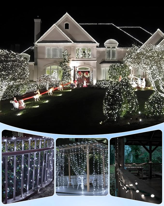 Brightown 2 Pack Solar String Lights - Image 7