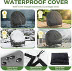 NICESOUL Indoor Outdoor Double Egg Chair - Image 9
