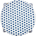 Safavieh Home Collection Kipnuk Blue&White Indoor/ Outdoor Barstool - Image 5