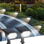 Kingsyard Solar Lights Outdoor Waterproof IP68, 47 LEDs 3 Lighting Modes USB & by Kingsyard