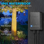 SUNVIE All-in-One LED Low Voltage Landscape Lighting Kit, 3000K Waterproof Low - Image 6