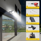 SUNLONG Solar Spotlights Outdoor Waterproof Bright Solar Wall Light Led - Image 7