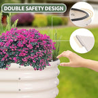 1MORE Galvanized Raised Garden Bed- Planter Garden Boxes Outdoor, Raised Beds - Image 7