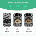 JEAREY 81.5lb Max Capacity Patio Umbrella Stand, Outdoor Umbrella Base Water - Image 2