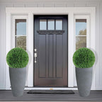2 Packs 21 inch Tall Planter, Indoor Outdoor Round Planter - Image 4