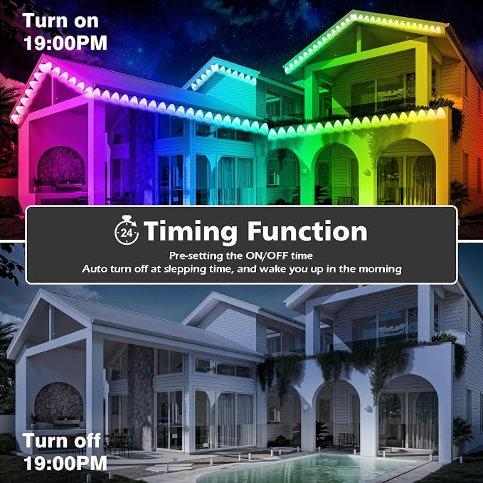 FBZ 300FT Permanent Outdoor RGB Lights - Image 5