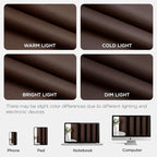 Joydeco Blackout Patio Sliding Door Curtains 96 Inches Long, Grommet Privacy - Image 9