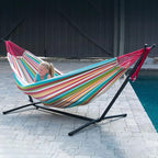 Vivere Double Cotton Hammock - Image 4
