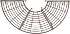 SAFAVIEH Outdoor Furniture Collection – Abia Rustic Brown Wrought Iron 50-Inch - Image 6