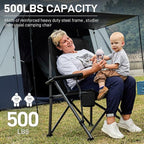 EVER ADVANCED Oversized Folding Camping Chair - Image 4