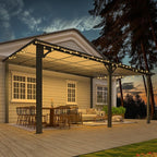 AECOJOY 16' x 12' Gazebo Outdoor Pergola - Image 3