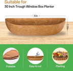 ZeeDix 30 Inch Trough Coconut Liners - Image 2