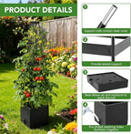 2 Pack Raised Garden Bed Planter Box - Image 2