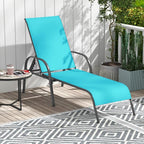 Giantex Patio Lounge Chair, Outdoor Chaise Lounge - Image 2