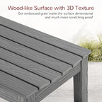 Stoog Outdoor Benches Set of 2, 2-Person Backless Patio Bench, All-Weather HIPS - Image 8