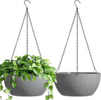 T4U Hanging Planters for Indoor Outdoor Plants 2 Pack by T4U