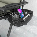 Outsunny Zero Gravity Chairs Set of 2, Reclining Folding Zero Gravity Lounge - Image 9