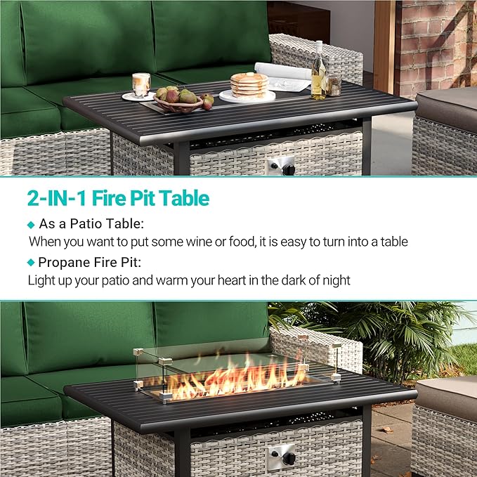 9-Piece Outdoor Patio Furniture Set - Image 8