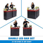 GoBar Portable Double Bar Table Set - Image 4