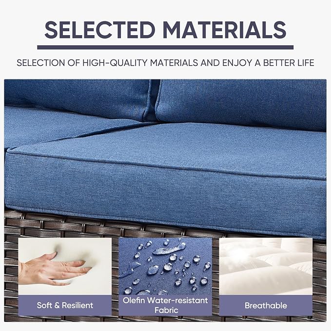 Belord 7 Pieces Patio Furniture Set - Image 7
