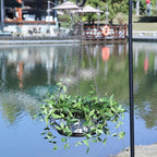 Metal Hanging Planters, Plant Hanger Basket Decorative Plant Pot Holder - Image 7