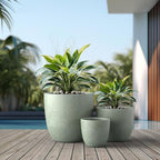 Kante 18", Outdoor Indoor Large Planter Pots - Image 3
