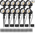 MEIKEE 7W LED Landscape Lights, 12V/24V Low Voltage Landscape Lighting IP66 by MEIKEE