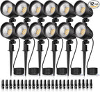 MEIKEE 7W LED Landscape Lights, 12V/24V Low Voltage Landscape Lighting IP66 by MEIKEE
