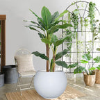 17 H x 21" Dia Round Fiberstone Planter - Image 5