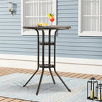 Patio Dining Table, Cast Aluminum Patio Tables - Image 2