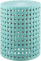 SAFAVIEH Home Collection Sayre Robins Egg Blue Ceramic 18-inch Decorative by SAFAVIEH