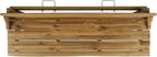 Christopher Knight Home Caribbean Outdoor Acacia Wood Balcony Bar Table - Image 10
