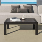 All-Weather Aluminum Outdoor Coffee Table, Modern Coffee Table - Image 4