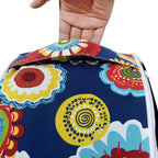 Magpie Fabrics Indoor/Outdoor Inflatable Stool Ottoman Pouf, Water Repellent - Image 6