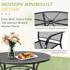 AECOJOY Outdoor Patio Dinning Table - Image 4
