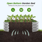 Land Guard Galvanized Raised Garden Bed Kit, Galvanized Planter Raised Garden - Image 4