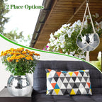 Disco Ball Planter, Disco Ball Plant Hanger - Image 4