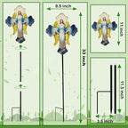 Solar Virgin Mary Cross Garden Lamp - Image 2