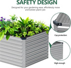 Vengarus 4x2x2FT Galvanized Raised Garden Bed Kit, Outdoor Metal Planter Box - Image 3