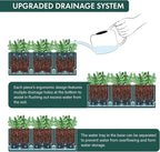 D'vine Dev Herb Garden Planter Set, Plastic Plant Pots - Image 6