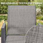 Outdoor Bar Stools Set of 4, Bar Height Chairs - Image 6