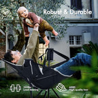AKSOUL Hammock Camping Chair Swinging: Foldable & Portable Swing Chairs - Image 3
