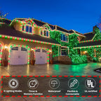 150ft LED Rope Lights Outdoor, 1080 LED Connectable and Flexible Tube Lights - Image 2