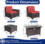 Outdoor Patio Furniture Set - Image 2