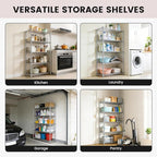 Xcity Storage Shelves, 5 Tier Heavy Duty Metal Shelving Unit, 2000 LBS Capacity - Image 7